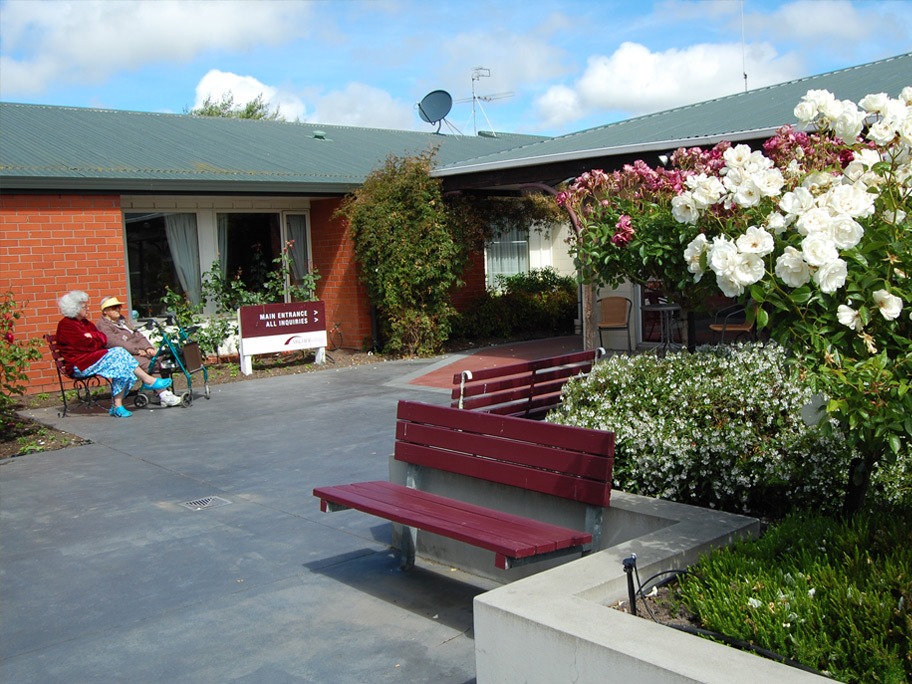 Archer Home main entrance Archer Home main entrance